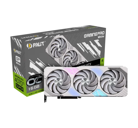 Palit GeForce RTX 4070 Ti SUPER GamingPro White OC